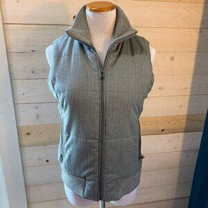 EUC Banana Republic | Small | Grey Puffy Vest with Pockets
